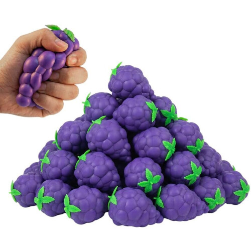 (Grape 2pcs, -) Hedelmä squishy lelu