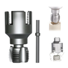 (B, 3/4") Zintegrowane narzędzie do gwintowania rur wewnętrznych i zewnętrznych, dla rur PVC 1/2" i 3/4"