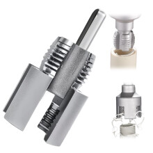 (A, 1/2"+3/4") Zintegrowane narzędzie do gwintowania rur wewnętrznych i zewnętrznych, dla rur PVC 1/2" i 3/4"