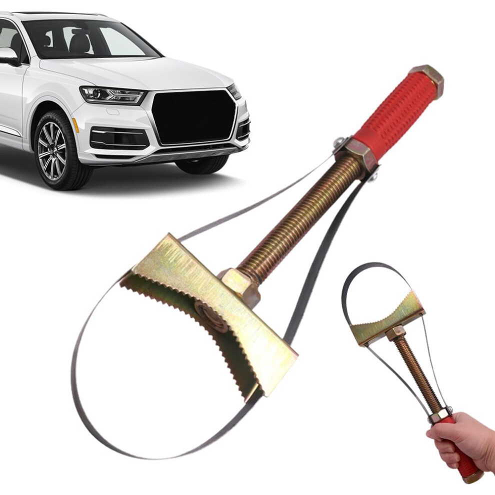 (Size_name, Small) Heavy Duty Adjustable Oil Filter Wrench Â Strap Wrench For 9Â15Cm 5437706936107