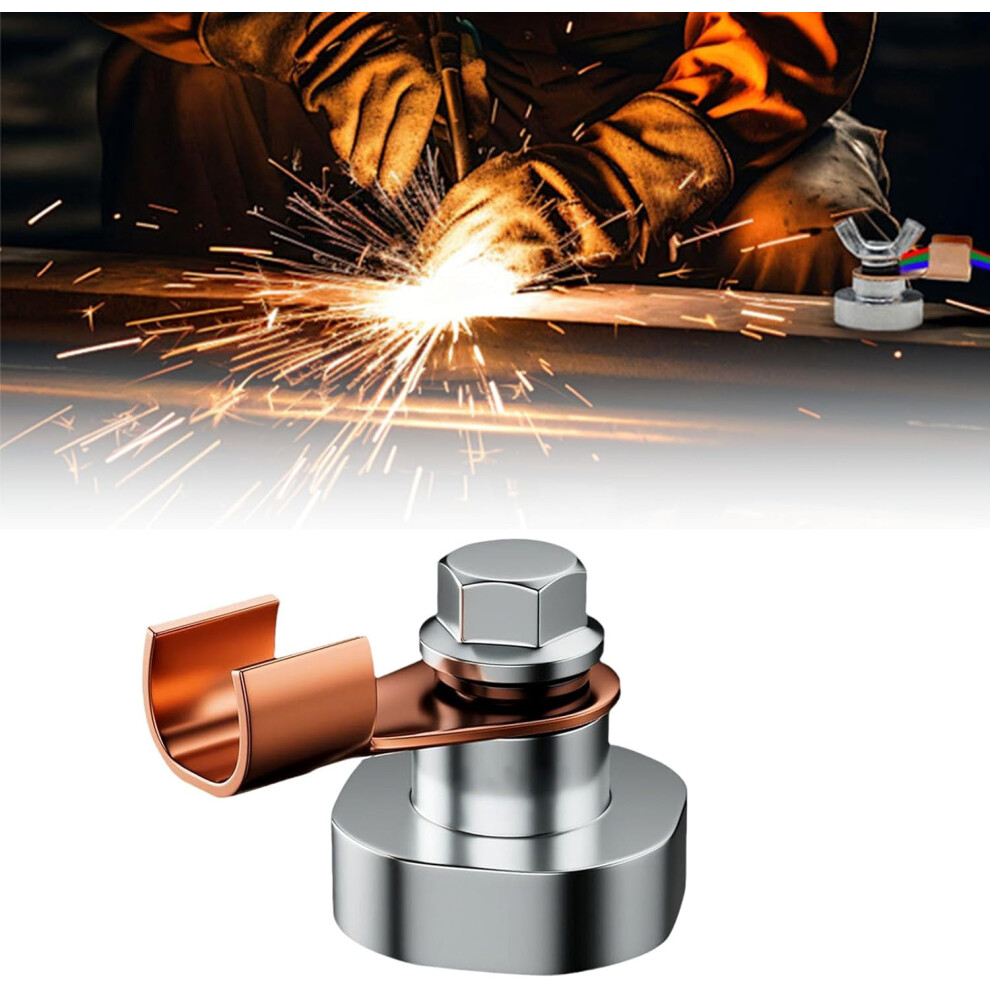 (Size_name, 1.37" Dia) Magnetic Welding Ground Clamp Tool Â Strong Suction For Welding Support 5437706934769
