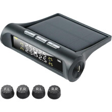 (4 Sensors, -) TPMS solar 4 sensores, 5 alarmas.