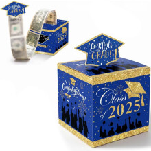 (Blue, -) 2026 valmistujais raha lahja laatikko
