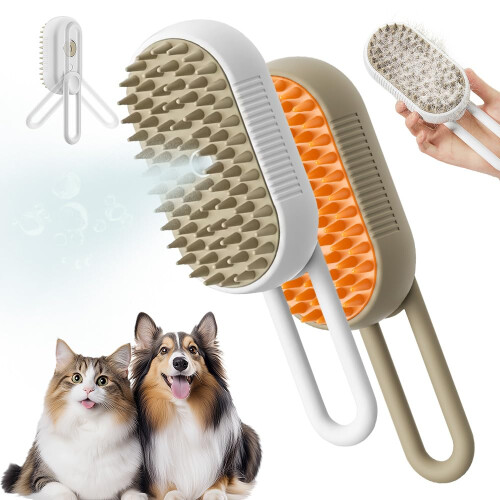 (2pcs, -) Kissa höyryharja karvanlähtöön