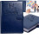 (Dark Blue, -) Organizator leather slujbă 1