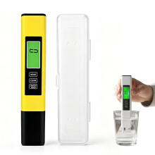 (Yellow, -) Cyfrowy tester wody, TDS EC temperatura, alarm koloru dla wody pitnej