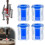 (Blue, -) 1er-magnetischer Schraubendreher-Ring, rot, 1/4", für Bits 1