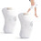 (White, XX-Large) Adjustable Compression Meniscus Knee Brace with Non-Slip Strap 1