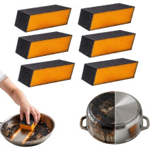 (6pcs, -) 6er-Scheuerschwamm, für Töpfe, Bad, Küche, schwer lastbar