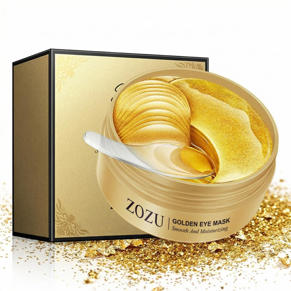 Oimg (Golden, -) Collagen Under Eye Patches 60 Pcs Â Aloe Vera Hydrating For Dark Circles