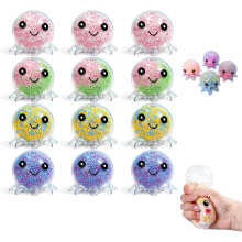 (12pcs, -) 12er-Oktopus-Stressball, glitzernd, für Partys, Geschenke