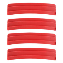 4Pcs Playing Card Holder Board Game Poker Seats Playing Card Holder Stand Red