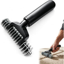 (1 Set, -) 5 Inch Star Wheel Carpet Seam Roller – Ergonomic Loop Pile Press Tool