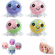 (4pcs, -) 12er-Oktopus-Stressball, glitzernd, für Partys, Geschenke