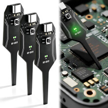 (Black, -) Type-C tester indukčnosti, elektromagnetický detektor cievok základnej dosky