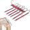 (Red, -) 6 kerrosta liukueste housuripustin 1