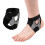 (Black, L) 1 Pair Adjustable Lace-Up Ankle Brace, Compression Support for Sprains 1