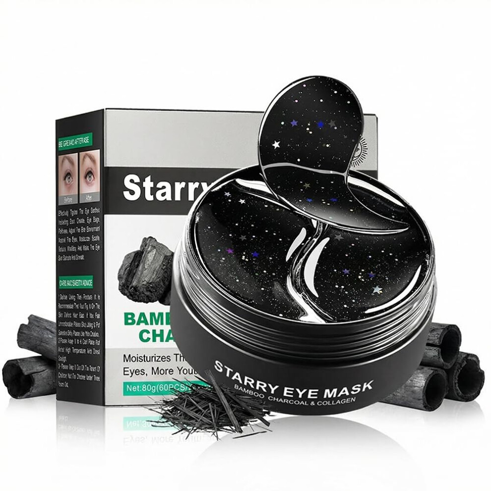 Oimg (Bamboo, -) Collagen Under Eye Patches 60 Pcs Â Aloe Vera Hydrating For Dark Circles