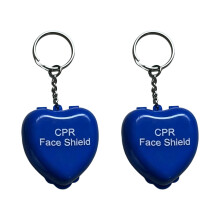Face Cover Build In Single Way Valving Reusing For Outdoor First Aiding Training Blue