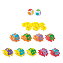 Cartoon Ladybird Stacking Color Sorting Educational Toy For Kids piaochongyanse