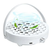 Portable Nail Art Dust Extractor Quiet Naill Dust Collector Easy To Clean 150mm