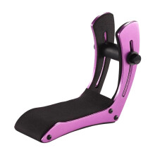 Adjustable Aluminum Guitars Leg Rest For Electric Guitar Comfortable And Durable Purple