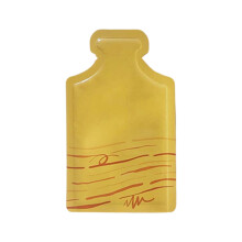 Travel Pouch for Toiletries Travel Fluid Makeup Packing Bag Squeeze Liquid Striped gold S