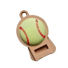 Baseball Shape Can Opener Pull Rings Bottles Opener For Hiking Camping Or Daily 2