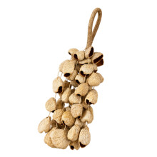 Fruit Shell Hand Cranked Bell Percussion Shaker Outdoor Garden Meditation Chimes panji
