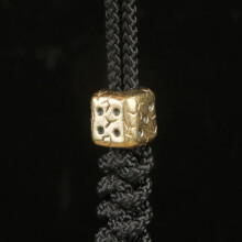 Elegant Brasses Dices Charm For Crafts Jewelry Making Fashion Accessories Gift Brass