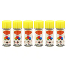 Pack Of 6 Small Doll House Decors Sprays Paint Accessories for Lemon yellow Pack of six