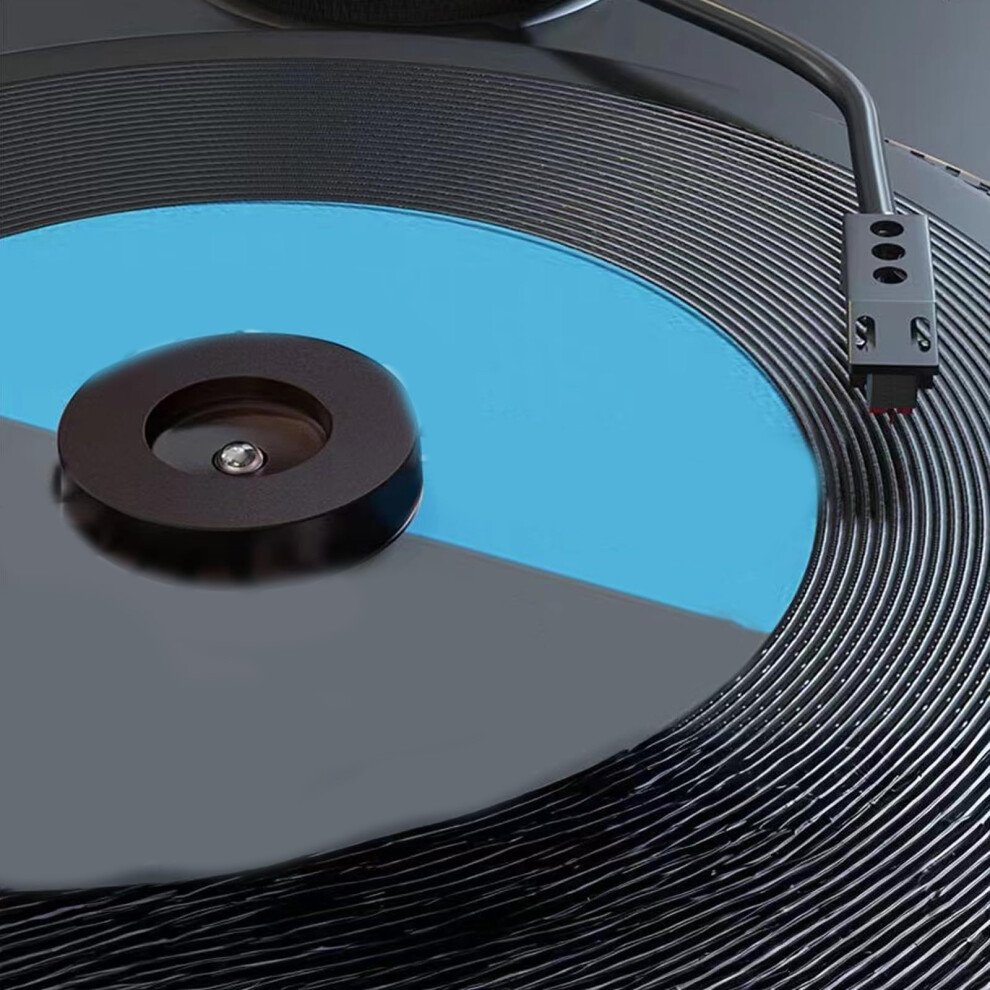 Replacement Aluminum 45 Rpm Turntable Adapter For Most Big Hole Records Black 7696002122739