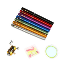 Pen Fishing Rod for Sea Fishing Outdoor Fishing Compacts Mini Pocket Fishing Rod Green