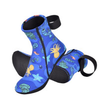 Youth Protective Diving Footwear Protective Beach Footwear Kids Water Blue 23 26 yards