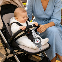 Adorable Plush Infant Carriage Hanging Companion Toy For Soothing And Play D