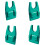 4Pcs Angling Rod Brackets Waterproof Soft Comfortable Grip for Dock Green 1