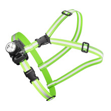 Adjustable Chest Light Light weight LED Sports Belt Lamp Multiple Lighting Model