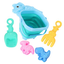 5 Piece ABS Plastic Beach Essentials Set For Creative Outdoor Kids Activities Blue