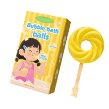 Kids Bath Salt Ball That Releases Bubble And Bright Colors Enjoyable Bath Time Mar