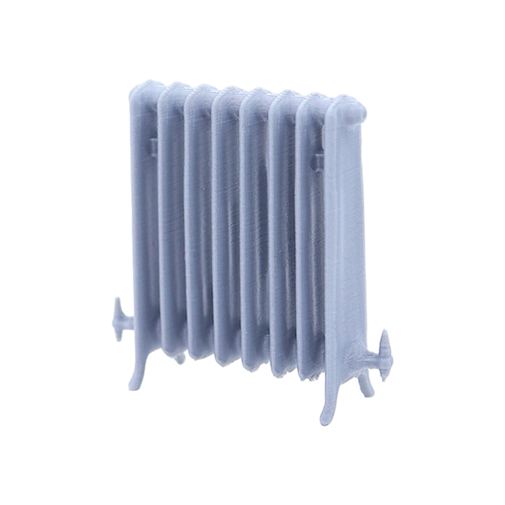 Realistic Heater Model Figurine Simulation Miniature Furniture For Doll House Gray 7696002215462