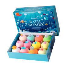 Kids Relaxing Bath Salt Ball Set 12Pcs For Daily Use Skin Safe Ingredient 12 pieces