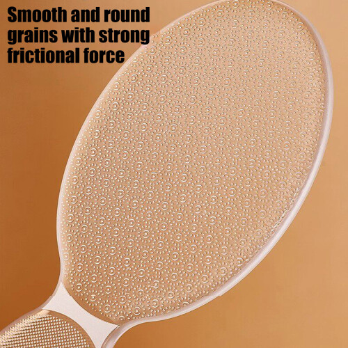 Handheld Foot Scrubber See Through Design Precise Old Skin Removal Foot File