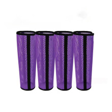4Pcs Breathable Horse Leg Protectors Fly Repellents Cover Enduring Purple
