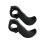 Bike Handlebar Thumb Rest, Antislip Bicycles Handle Rest Handlebar, Adjustable Black 1