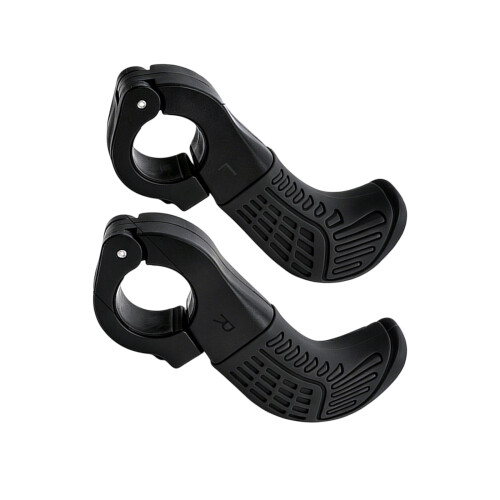 Bike Handlebar Thumb Rest, Antislip Bicycles Handle Rest Handlebar, Adjustable Black