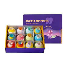 12PCS/PACK Hypoallergenics Bath Ball Variety Mix Bath Ball Enriched Bubbles STAR1BALL