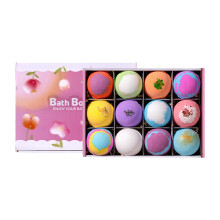 12Pieces Bubble Bath Ball with Inside Toy Designs Great Gift for Kids Adults OCEANBALL