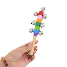 Percussion Instruments Set Maracas Shaker Tambourine Hand Rattle Bell Enduring
