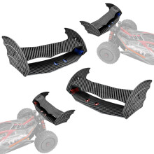 Strong Carbon Fiber Tail Fin Smooth Surfaces Finish for 1/8 TYPHON Use Red