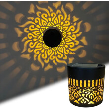 (1PCS, -) 2026 Decorative Solar Mandala Lights, 4PCS Waterproof